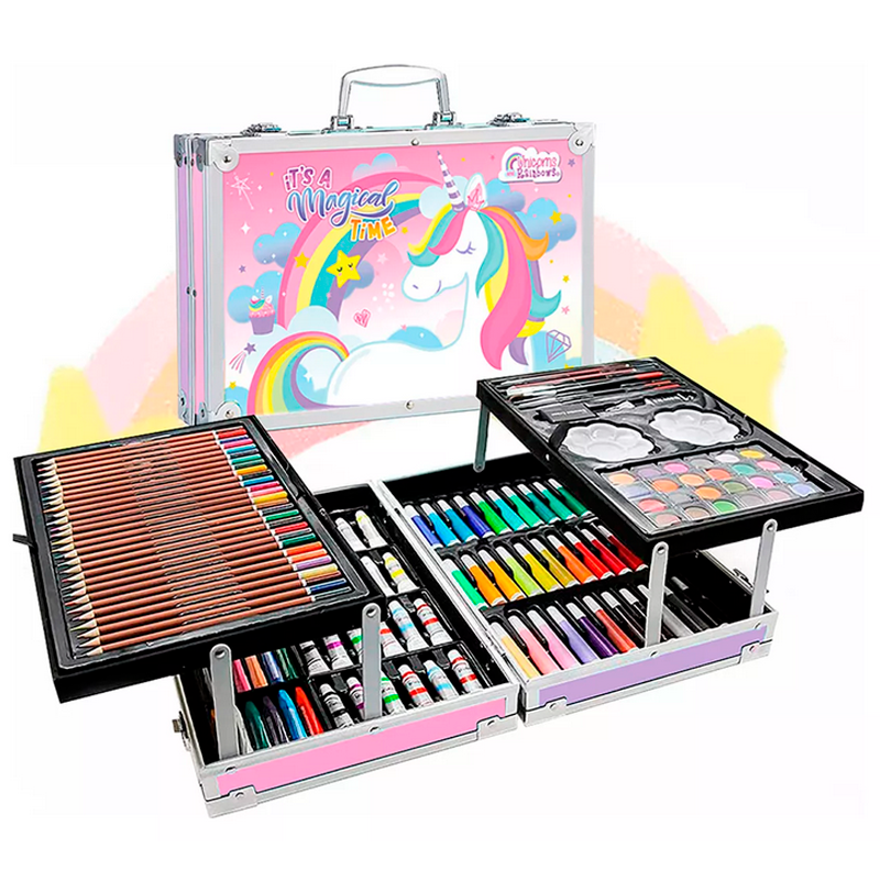 ARTBOX145® DIBUJA, PINTA Y EXPLORA CON 145 HERRAMIENTAS