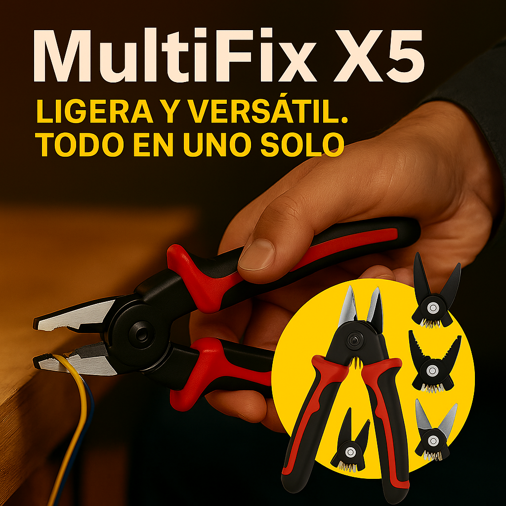 MULTIFIX® PASA DE CORTAR A PELAR O CRIMPAR EN SEGUNDOS
