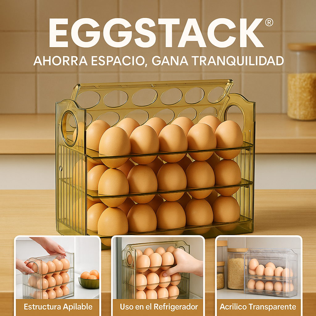 EGGSTACK® AHORRA ESPACIO, GANA TRANQUILIDAD