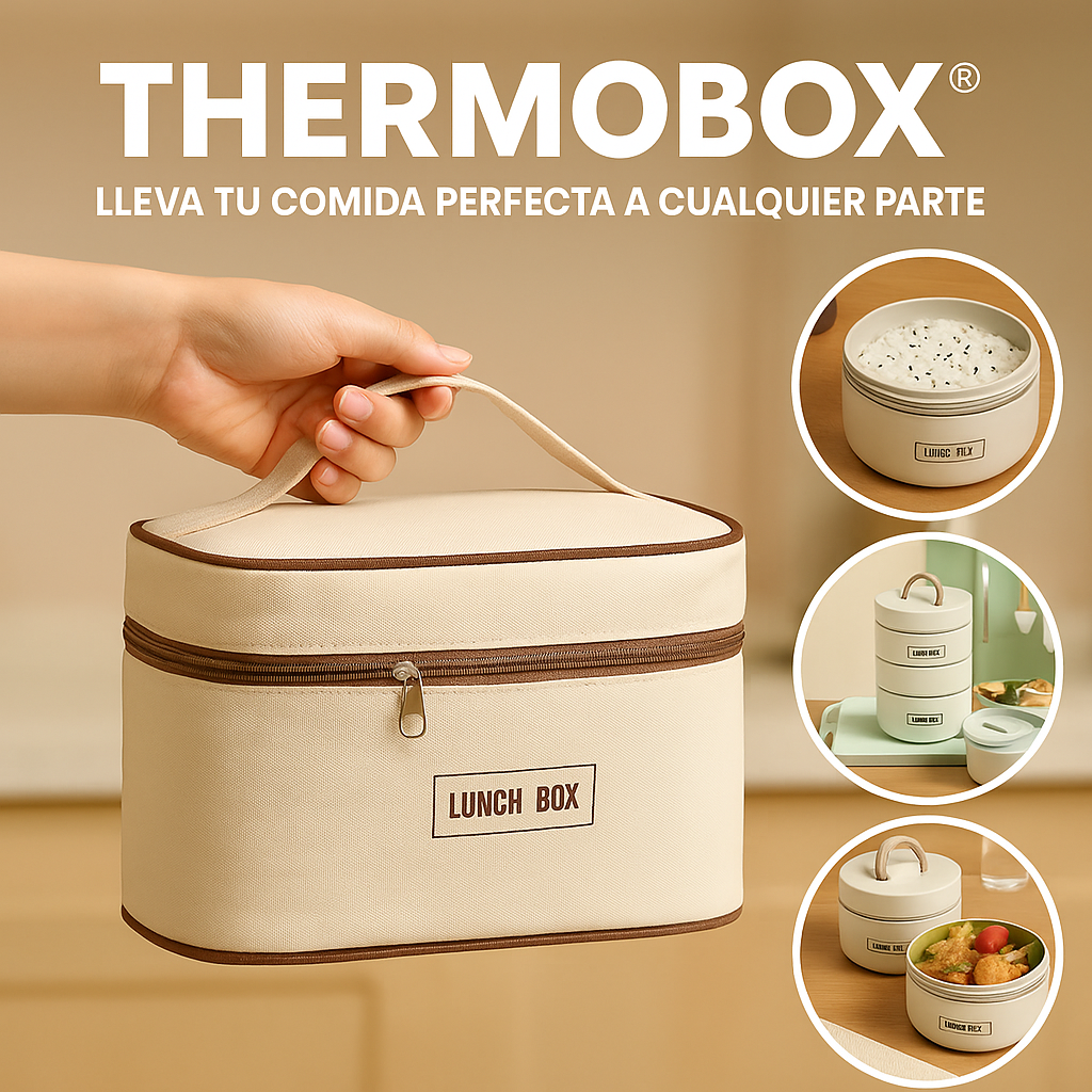 THERMOBOX® LLEVA TU COMIDA PERFECTA A TODO LADO