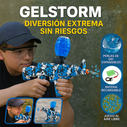 GELSTORM® DIVERSIÓN EXTREMA SIN RIESGOS