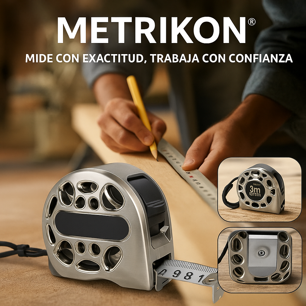 METRIKON® MIDE CON EXACTITUD, TRABAJA CON CONFIANZA