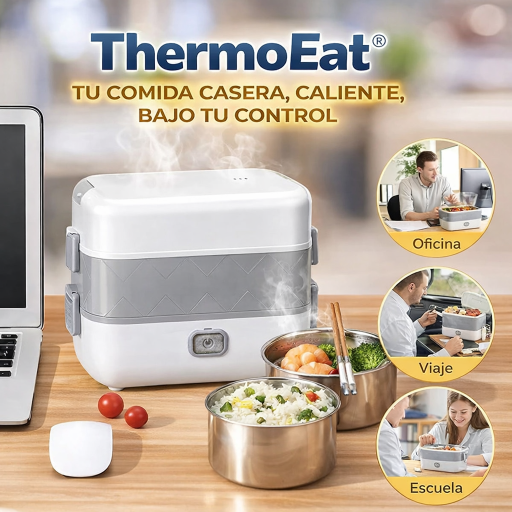 THERMOEAT® TU COMIDA CASERA, CALIENTE, BAJO TU CONTROL