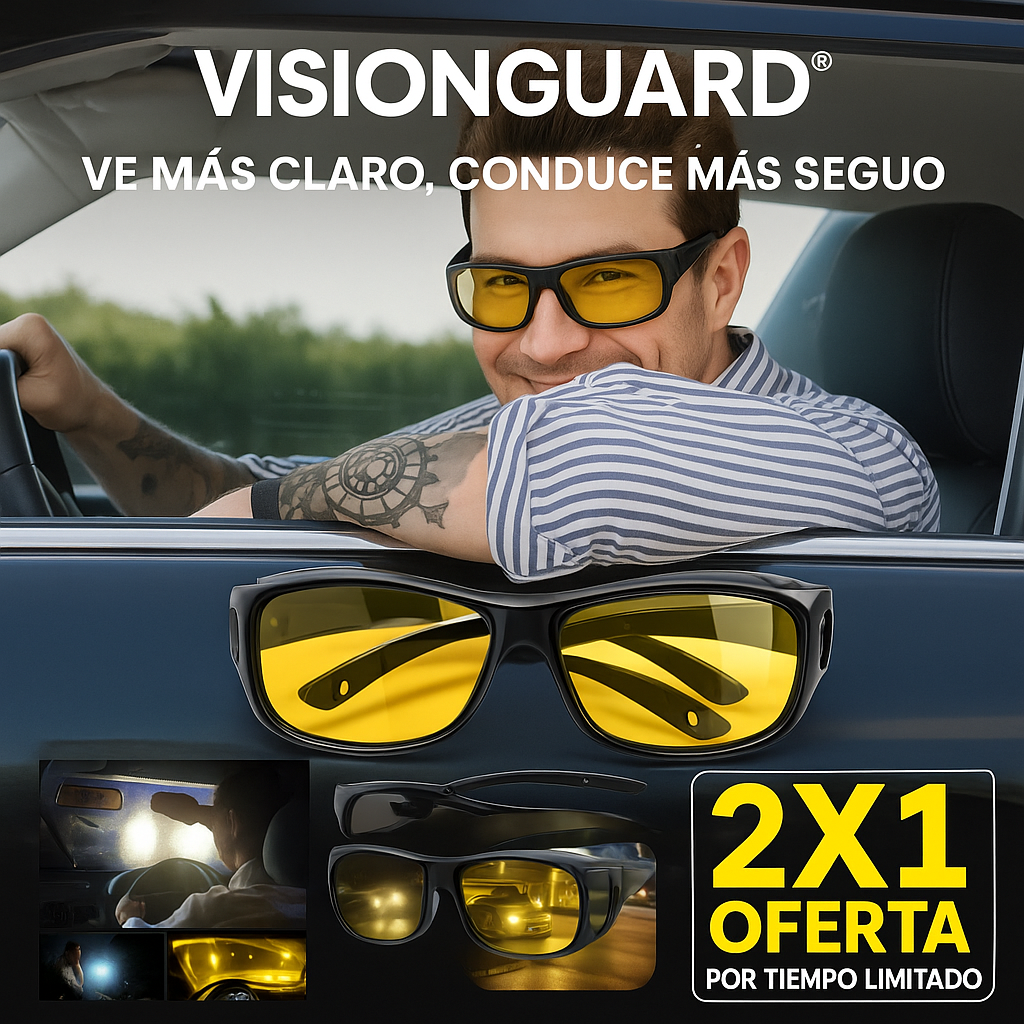 OFERTA 2X1 VISIONGUARD® VE MÁS CLARO, CONDUCE MÁS SEGURO