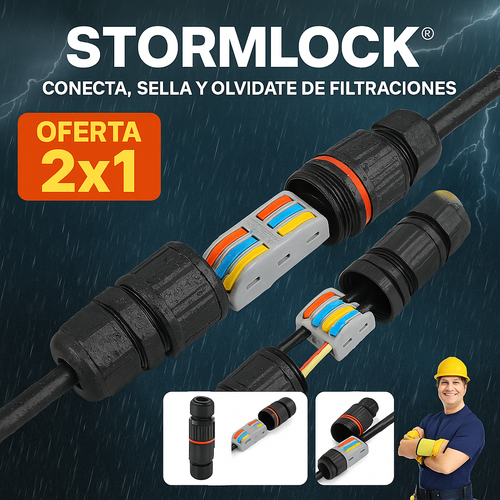 OFERTA 2X1 STORMLOCK® CONECTA, SELLA Y OLVIDATE DE LAS FILTRACIONES