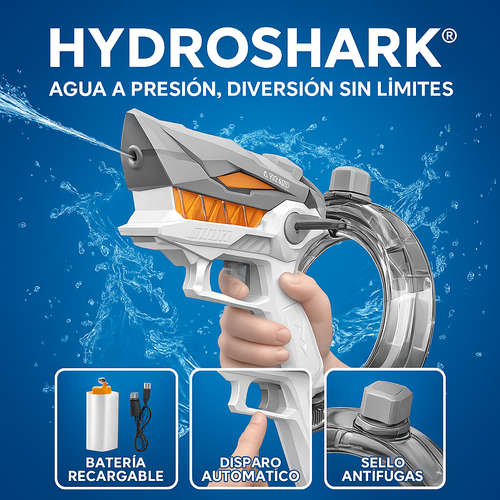 HYDROSHARK® AGUA A PRESIÓN, DIVERSIÓN SIN LIMITES