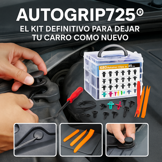 AUTOGRIP725® EL KIT DEFINITIVO PARA DEJAR TU CARRO COMO NUEVO