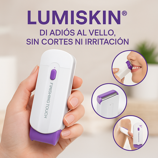 LUMISKIN® DI ADIÓS AL VELLO, SIN CORTES NI IRRITACIÓN