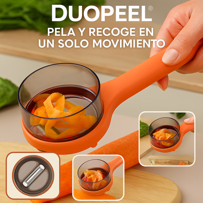DUOPEEL® PELA Y RECOGE EN UN SOLO MOVIMIENTO