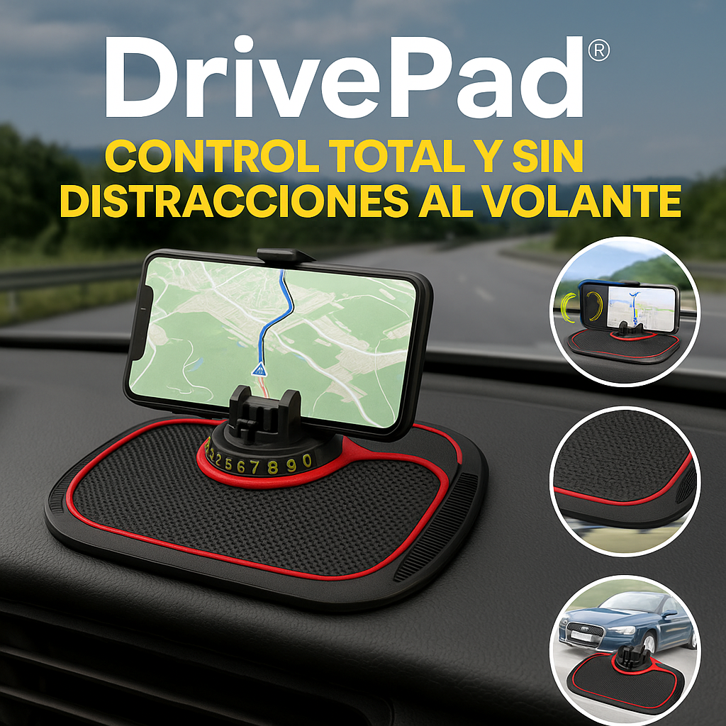 DRIVEPAD® CONTROL TOTAL Y SIN DISTRACCIONES AL VOLANTE