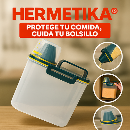 HERMETIKA® PROTEGE TU COMIDA, CUIDA TU BOLSILLO