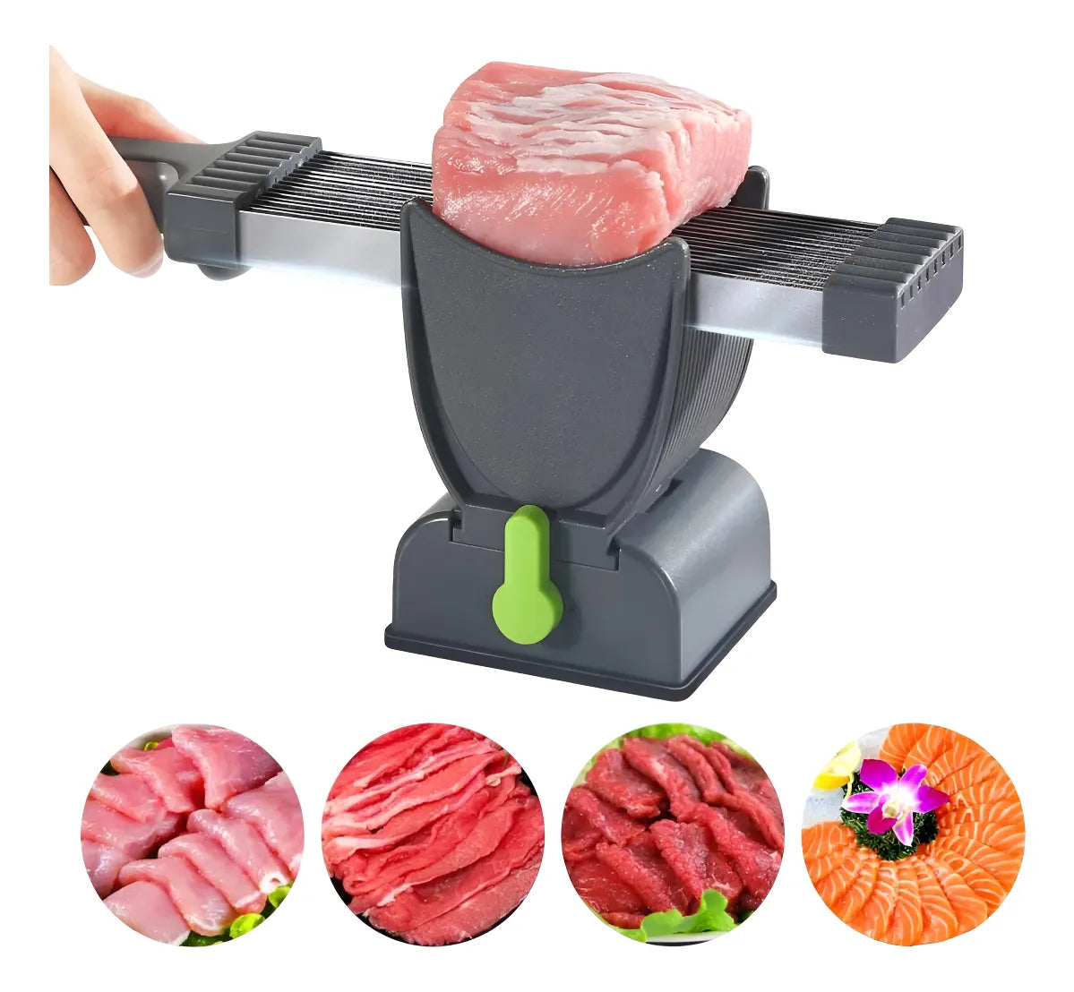 CORTASAFE® REBANADAS PERFECTAS SIN RIESGOS NI CUCHILLOS