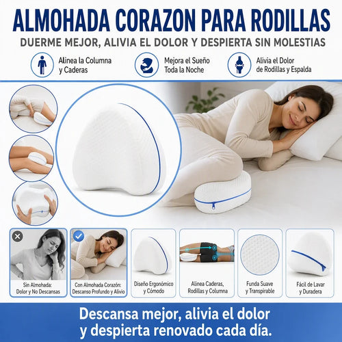 ALMOHADILLA DE CORAZON PARA RODILLAS