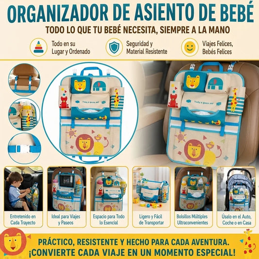 ORGANIZADOR DE ASIENTO DE CARRO DE BEBÉ