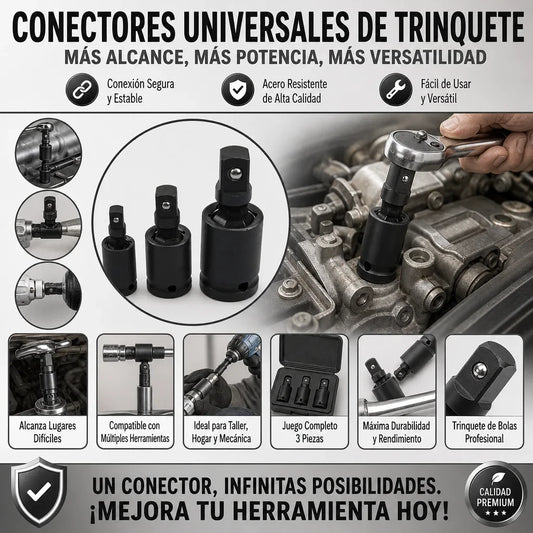 CONECTORES UNIVERSALES DE TRINQUETE