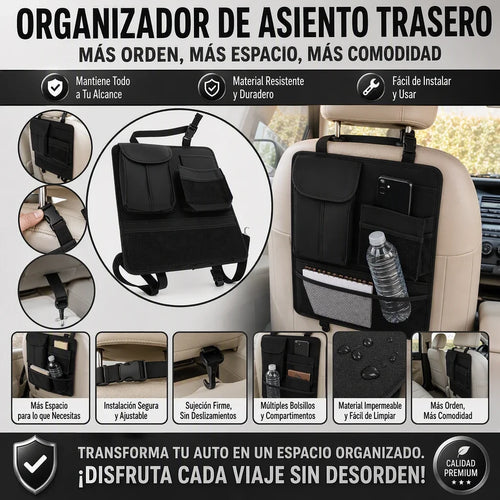 ORGANIZADOR DE ASIENTO TRASERO