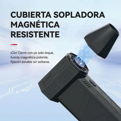 Soplador Turbo 130,000 RPM — Aire Comprimido Recargable USB-C
