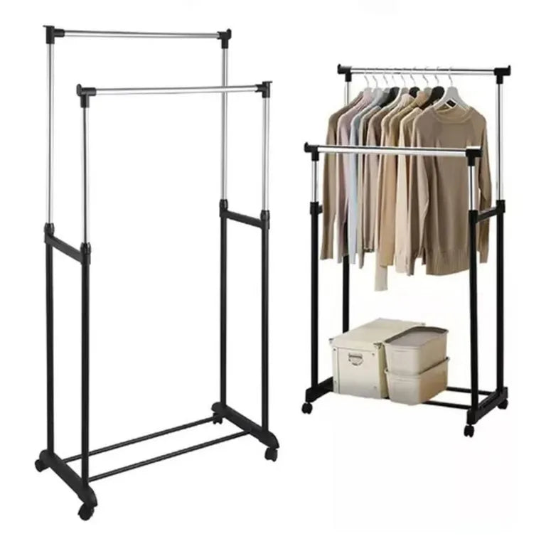 DOBLESMART® ESPACIO DOBLE PARA LA ROPA, CERO CAOS EN CASA